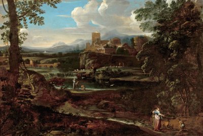 Paesaggio classico da Giovanni F. Grimaldi